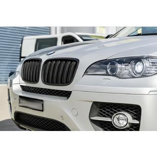 M-Look nierroosters (mat zwart) BMW X5 E70 2007–2013 foto 1