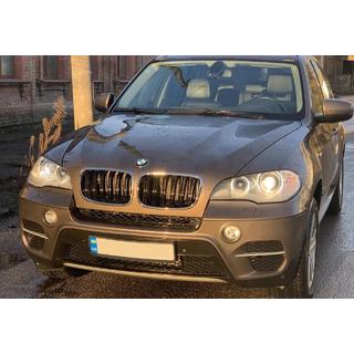 M-Look nierroosters (hoogglans zwart met chroomrand) BMW X5 E70 2007–2013 foto 3