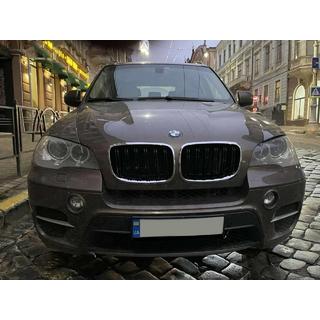 M-Look nierroosters (hoogglans zwart met chroomrand) BMW X5 E70 2007–2013 foto 4