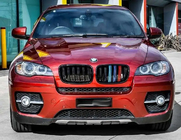 BMW X6 E71 2008–2014 M-Look nierengrilles (M-Color) foto 1