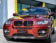 BMW X6 E71 2008–2014 M-Look nierengrilles (M-Color) foto 4