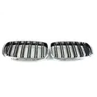 BMW X6 E71 2008–2014 M-Look nierroosters (hoogglans zwart met chroomrand) foto 6