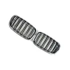 BMW X6 E71 2008–2014 M-Look nierroosters (hoogglans zwart met chroomrand) foto 5