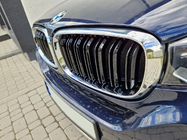 BMW X6 F16 2014–2019 M-Look nierroosters (hoogglans zwart met chroomrand) foto 4