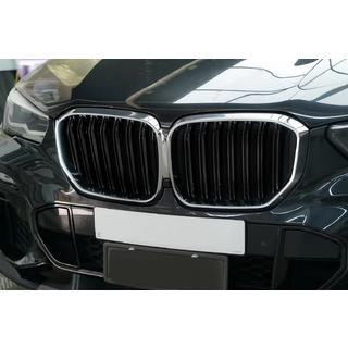 M-Look niergrillen (2019-2022, hoogglans zwart met chromen rand) BMW X5 G05 2019–2026 foto 1