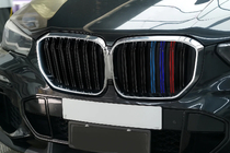 BMW X5 G05 2019–2026 Nierroosters M-Look (2019-2022, M-Color met chromen omlijsting) foto 1