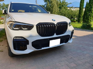 BMW X5 G05 2019–2026 Nierengrilles 1 Bar (2019-2022, hoogglans zwart) foto 1