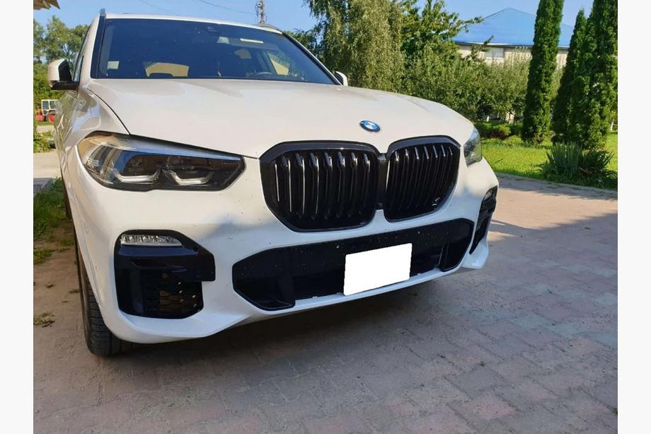 BMW X5 G05 2019–2026 Nierengrilles 1 Bar (2019-2022, hoogglans zwart) Image