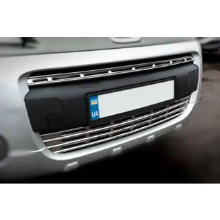 Grille sierlijsten (2-delig, RVS) Citroen Berlingo 2008–2018 foto 1