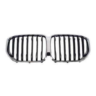 Niergrille 1 Bar (2019-2022, hoogglans zwart met chromen omlijsting) BMW X5 G05 2019–2026 foto 2