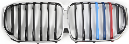 BMW X5 G05 2019–2026 Niergrille 1 Bar (2019-2022, M-Color met chromen omlijsting) foto 2