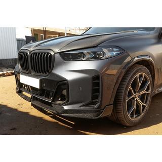 Niergrilles 1 Bar (2023+, mat zwart) BMW X5 G05 2019–2026 foto 3