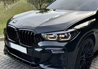 BMW X6 G06 2019–2027 Nierengrilles 1 Bar (2019-2022, hoogglans zwart) foto 7