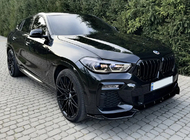 BMW X6 G06 2019–2027 Nierengrilles 1 Bar (2019-2022, hoogglans zwart) foto 2