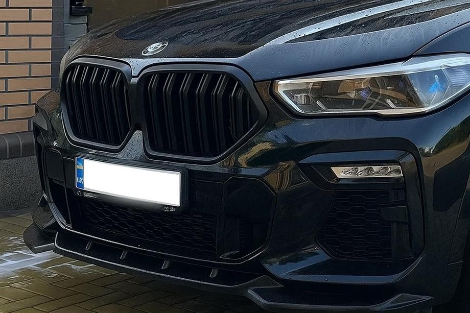 BMW X6 G06 2019–2027 Niergrilles M-Look (2019-2022, mat zwart) Image