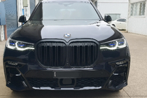 BMW X7 G07 2019– Niergrilles M-Look (2019-2022, mat zwart) foto 1