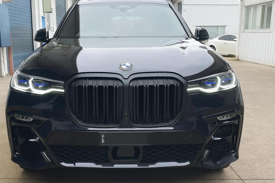 BMW X7 G07 2019– Niergrilles M-Look (2019-2022, mat zwart) Image