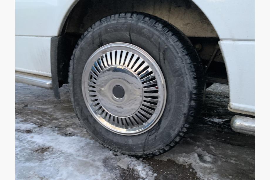 Mercedes Sprinter W906 2006–2018 RVS wieldoppen Star (voor enkelwiel, 4 stuks) Foto 5