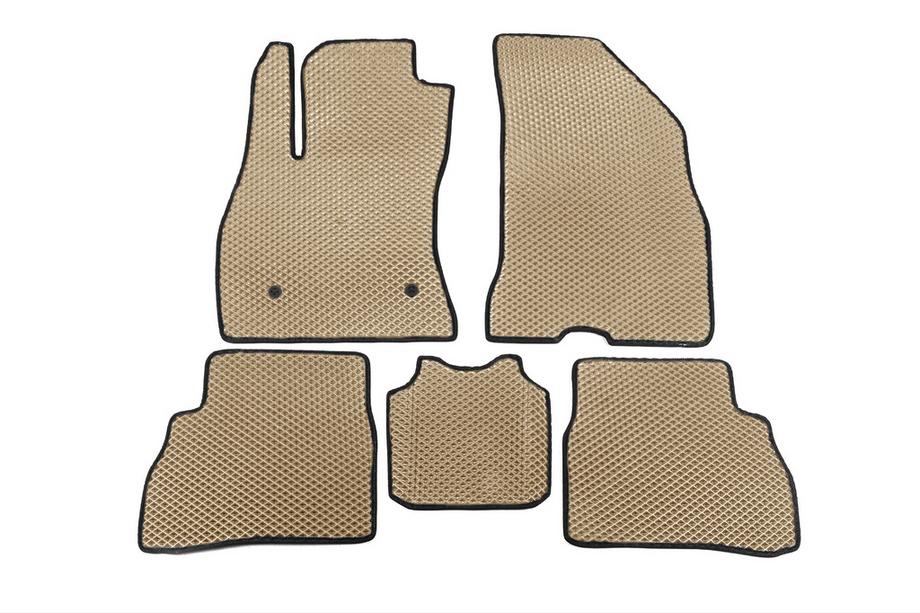 Fiat Doblo II 2010–2022 EVA automatten (Beige) Image