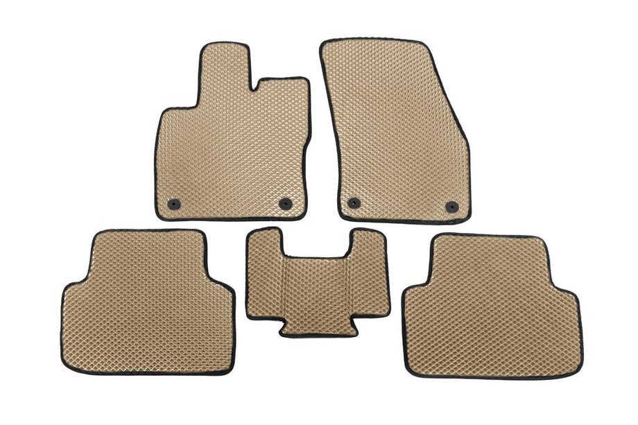 Volkswagen Golf Sportsvan 2014–2020 EVA automatten (Beige) Image