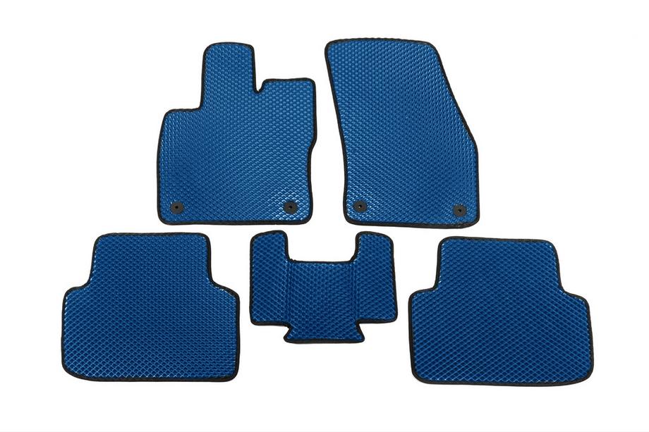 Volkswagen Golf Sportsvan 2014–2020 EVA automatten (Blauw) Image