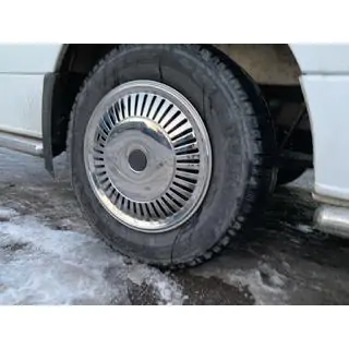 RVS wieldoppen Star (voor enkelwiel, 4 stuks) Volkswagen Crafter 2006–2016 foto 3