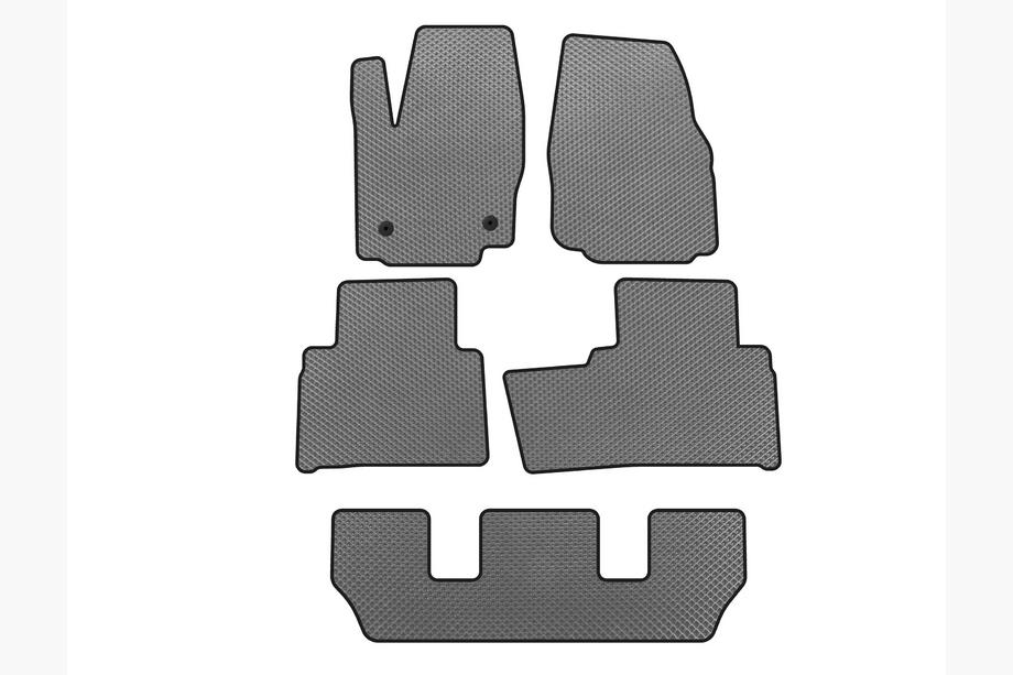 Ford Galaxy 2007–2015 EVA automatten (3 rijen, grijs) Image