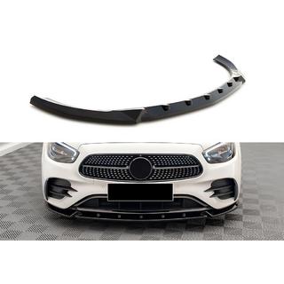 DPT voorbumper lipspoiler (voor AMG-Line, 2020-2023, hoogglans zwart) foto 1