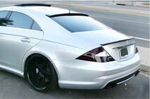 Mercedes CLS C219 2004–2010 DPT spoiler (hoogglans zwart) foto 1