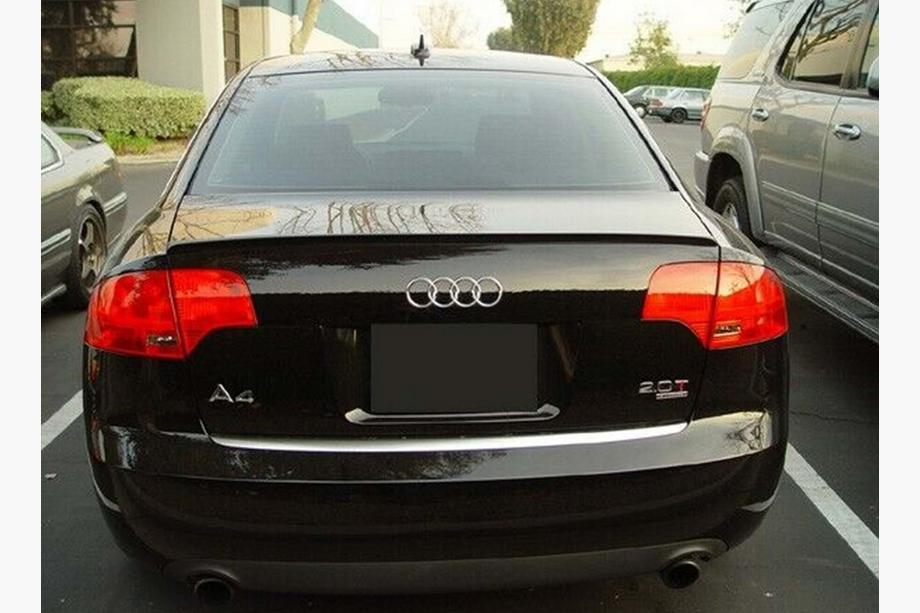 Audi A4 B7 2004–2008 DPT spoiler (hoogglans zwart) Image