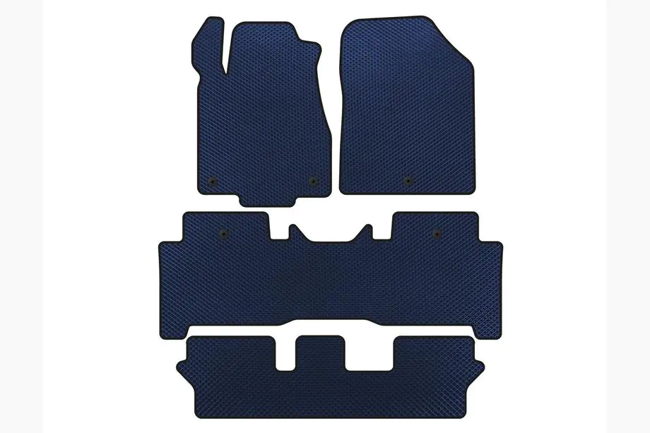 Acura MDX 2007–2013 EVA automatten (3 rijen, blauw) Image