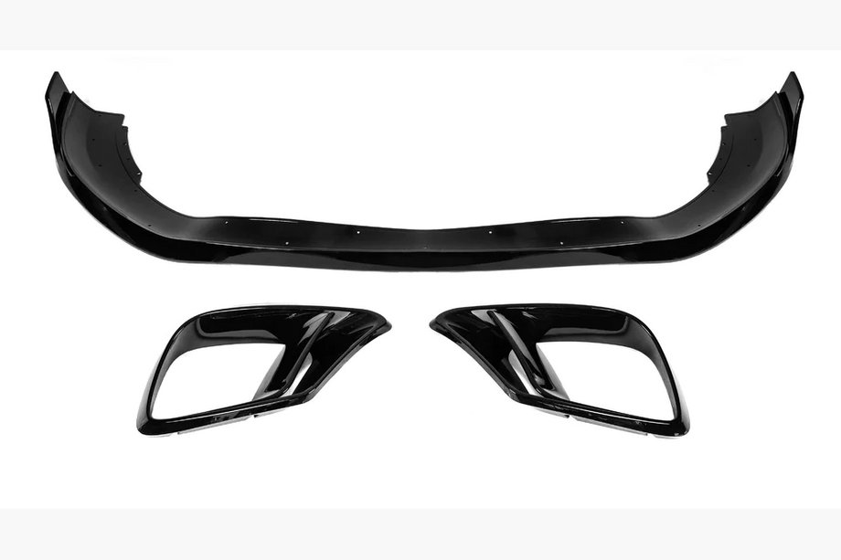 Mercedes S-Class W222 2013–2022 Front lip spoiler BRB (2018+) Foto 2
