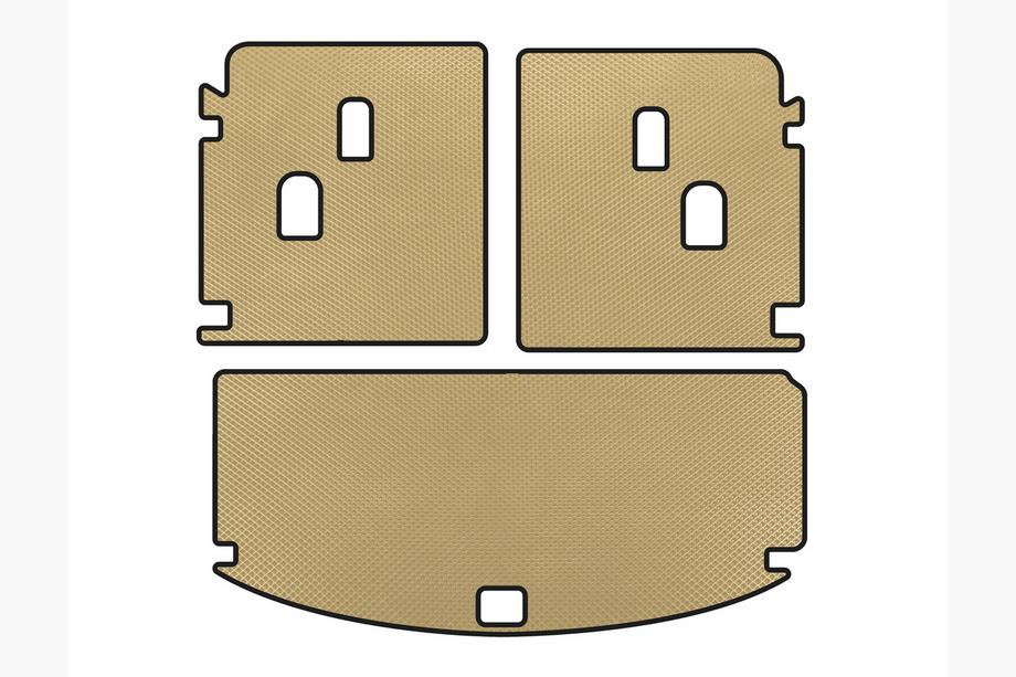 Acura MDX 2013–2020 EVA kofferbakmat V-2 (Beige) Image