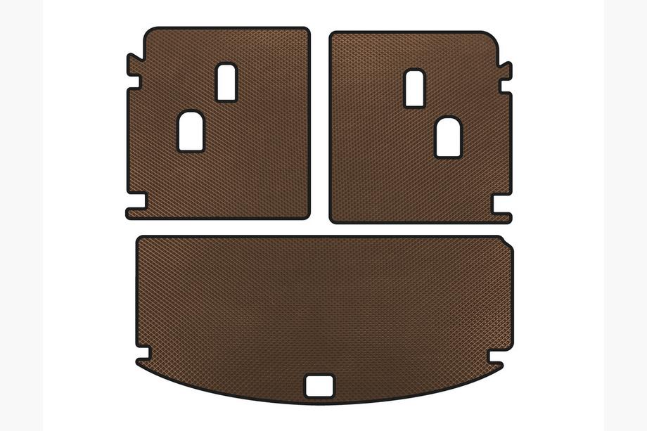 Acura MDX 2013–2020 EVA V-2 kofferbakmat (Bruin) Image