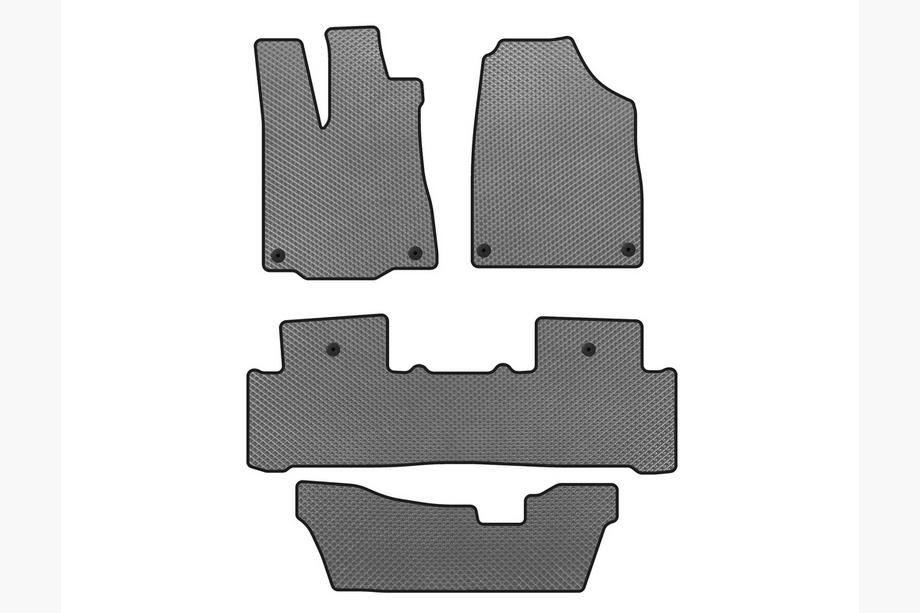 Acura MDX 2013–2020 EVA automatten (3 rijen, grijs) Image