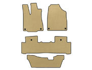 Acura MDX 2013–2020 EVA automatten (3 rijen, beige) foto 1