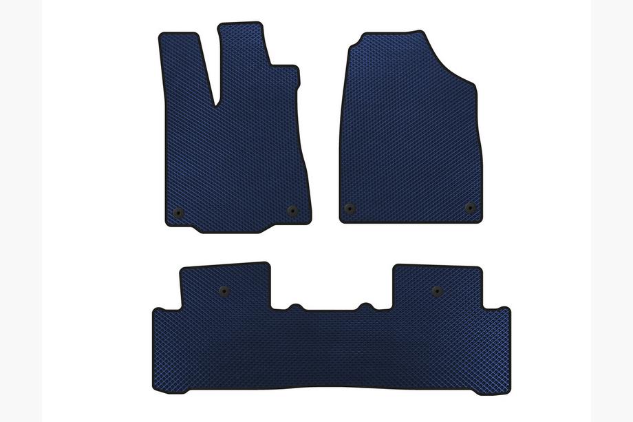 Acura MDX 2013–2020 EVA vloermatten (2 rijen, blauw) Image