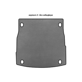 EVA V-2 kofferbakmat (zonder subwoofer, grijs) Alfa Romeo Stelvio 2016–