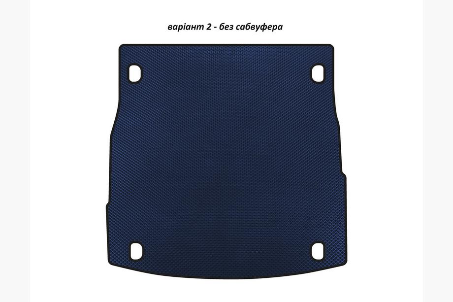 Alfa Romeo Stelvio 2016– EVA kofferbakmat V-2 (zonder subwoofer, blauw) Image
