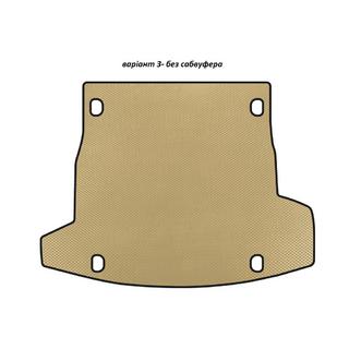 Kofferbakmat EVA V-3 (zonder subwoofer, Beige)