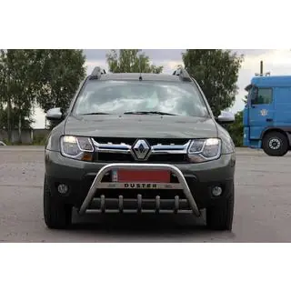 Bullbar met opschrift WT004 (RVS) foto 3