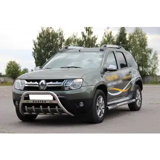 Bullbar met opschrift WT004 (RVS) foto 1