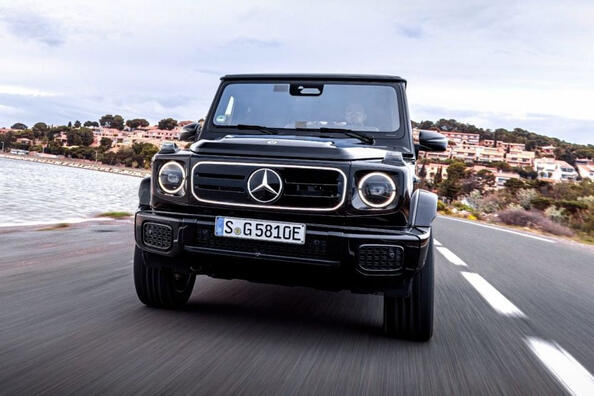 Review van de elektrische Mercedes-Benz G-Class EQ