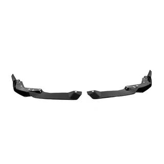Voorbumper lip spoiler DPT V-2 (voor 2022+, M Technic, hoogglans zwart) BMW 3 Serie G20/G21 2018– foto 2