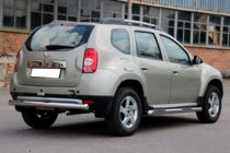 Dacia Duster 2008–2018 RVS zijbuizen met inlays (set 2 stuks) foto 4