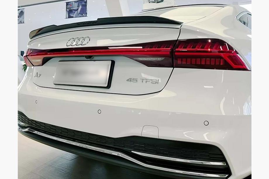 Audi A7 2018– DPT spoiler (hoogglans zwart) Image