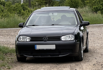 Volkswagen Golf 4 1997–2006 Voorlip spoiler DPT (mat zwart) foto 4