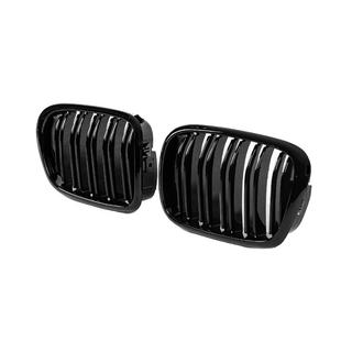 M-Look nierroosters (2000-2003, hoogglans zwart) BMW 5 Serie E39 1996–2003 foto 3
