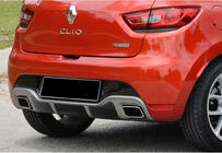 Renault Clio IV 2012–2019 DPT achterdiffuser (voor RS, spuitklaar) foto 3