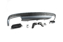 Audi A6 C7 2011–2017 Achterdiffuser met uitlaatsierstukken DPT S-Line-style (2011-2014) foto 4